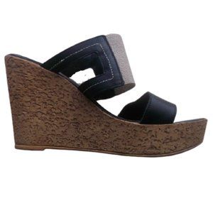 Browns Black Sandal MADE IN ITALY Size 39